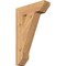 Ekena Millwork Traditional Slat Smooth Bracket, Western Red Cedar, 3 1/2"W x 14"D x 22"H BKT04X14X22TRA06SWR - alternate 1